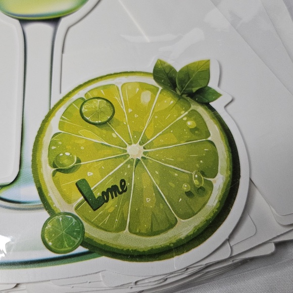 New Tini Bit Older Lime Martini Birthday Party Green Banner Confetti Margarita - Picture 4 of 12